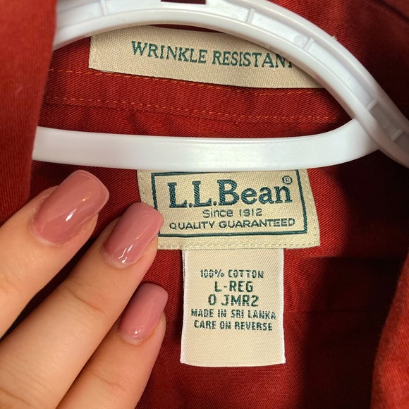 L.L. Bean Other - 🛍5for$25: Rust colored mens button down